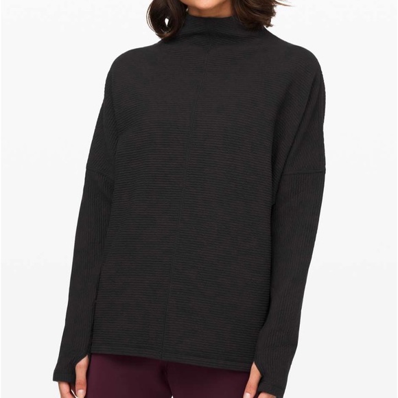 Lululemon Along The Way Mock LS - Picture 1 of 8